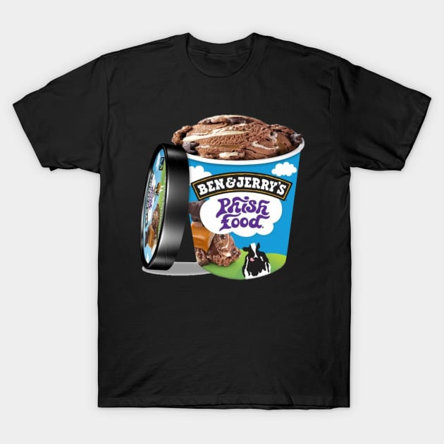 phish food T-Shirt by namaluandsg